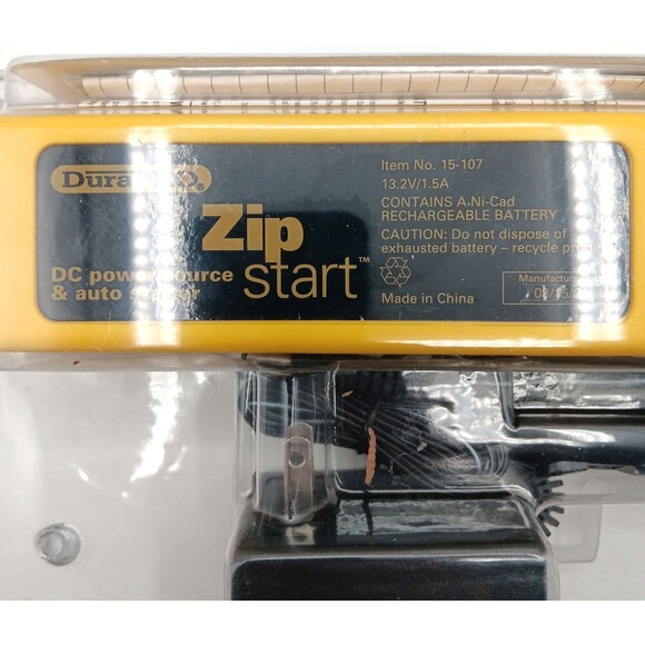 DuraPRO ZipSTART XL Auto Starter & DC Portable Power Source Jump Start Vehicle - Picture 3 of 5